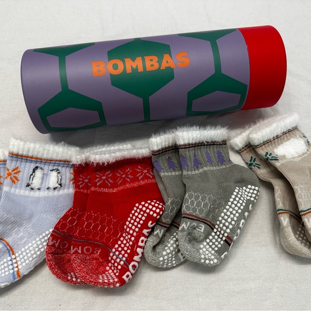 Bombas Colorful Toddler Socks Collection